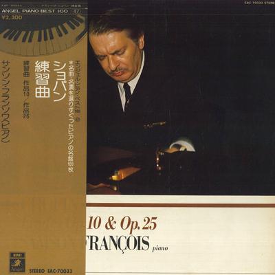 LP Record SAMSON FRANCOIS  Chopin Etudes Op.10  Op.25 EAC70033 ANGEL  Japan Obi Classical Used