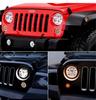 Amber Grill Light For Jeep Wrangler JK 2007-18
