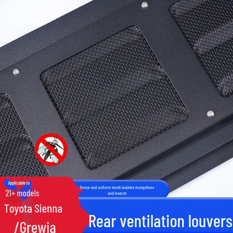Rear Ventilation Louvers with Insect Screens for 2021-2025 Sienna/Granvia