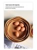 Hand-Woven Vietnamese Autumn Vine Tea and Snack Plate