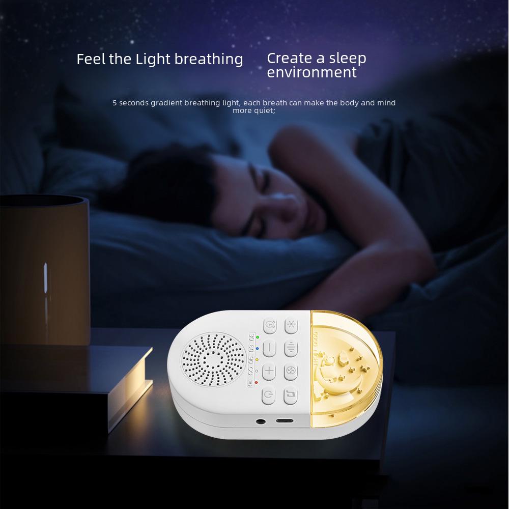 Nytt Sömnhjälpmedel för Bebisar: Vitt brus & LED-nattlampa Musikinstrument