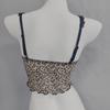 Sexy Leopard Print Slim Fit Women's Sling Top - European & American Style