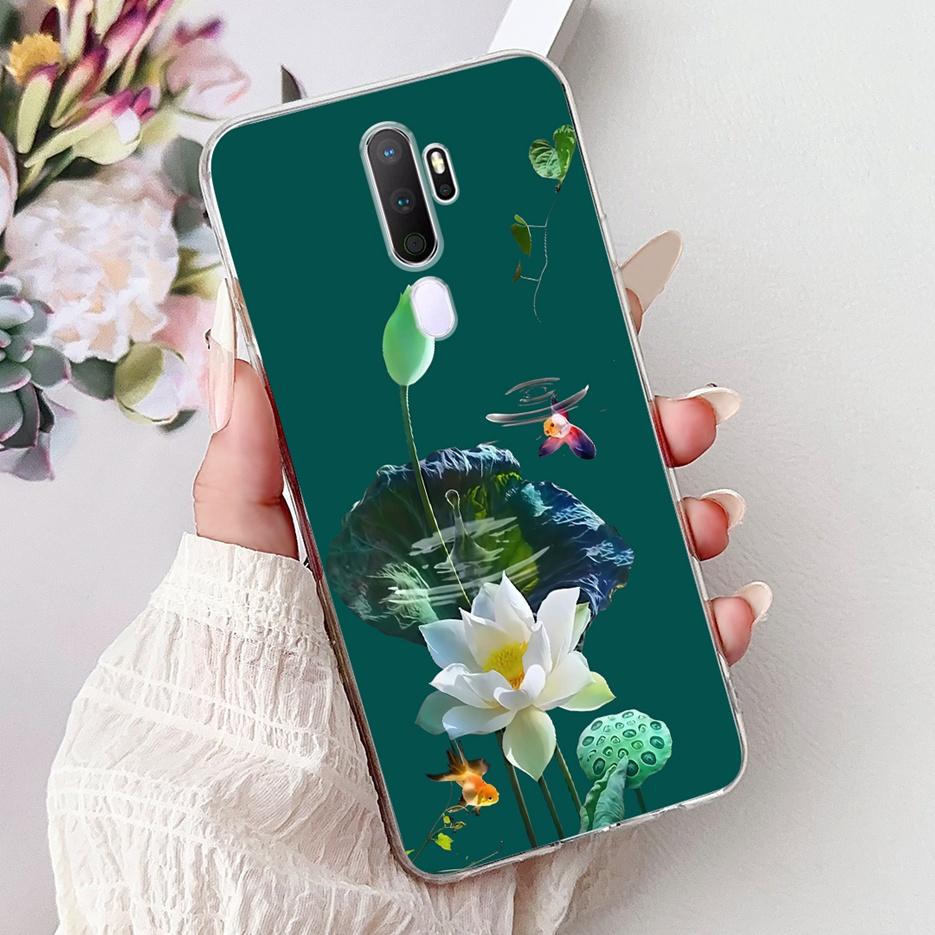 For Oppo A9 2020 Case Oppo A11x New Luxury Painted Cover Shockproof Phone Case For Oppo A5 2020 A92020 OppoA11x Soft Fundas Bags