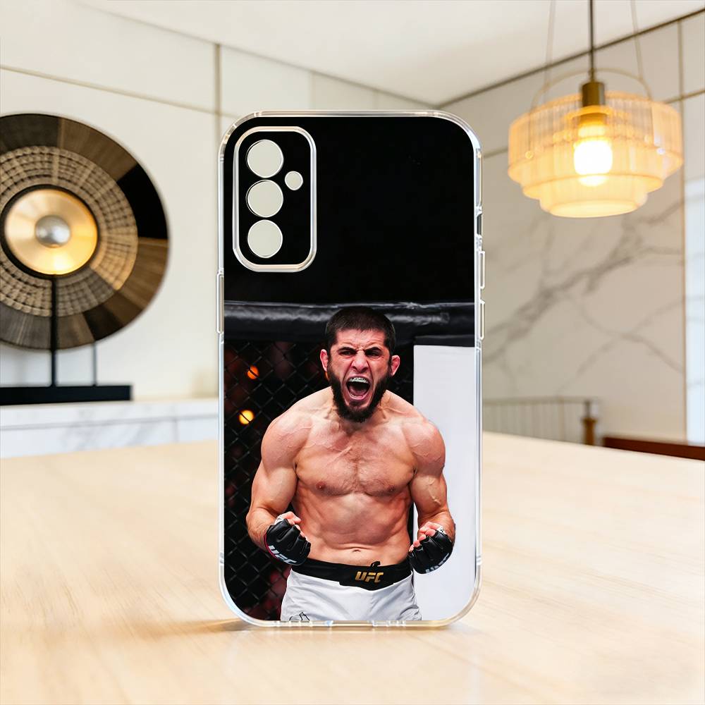 L-Islam M-Makhachev P4P Чехол для телефона Прозрачный Силиконовый Мягкий Для SamsungA10,12,20,21S,30,31,40,50,51,52,70,71 Samsung a30 a20