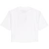 adidas Originals Adicolor Essentials Rib Solid Color Short Breathable Sports T-Shirt Women Tops White HF3394