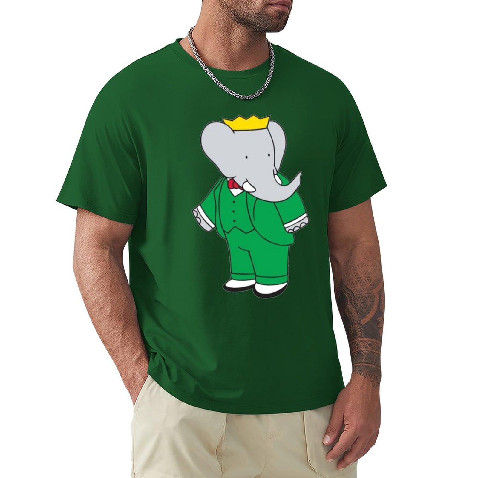 

Babar TShirt aesthetic clothes summer clothes mens graphic tshirts hip hop 4XL
