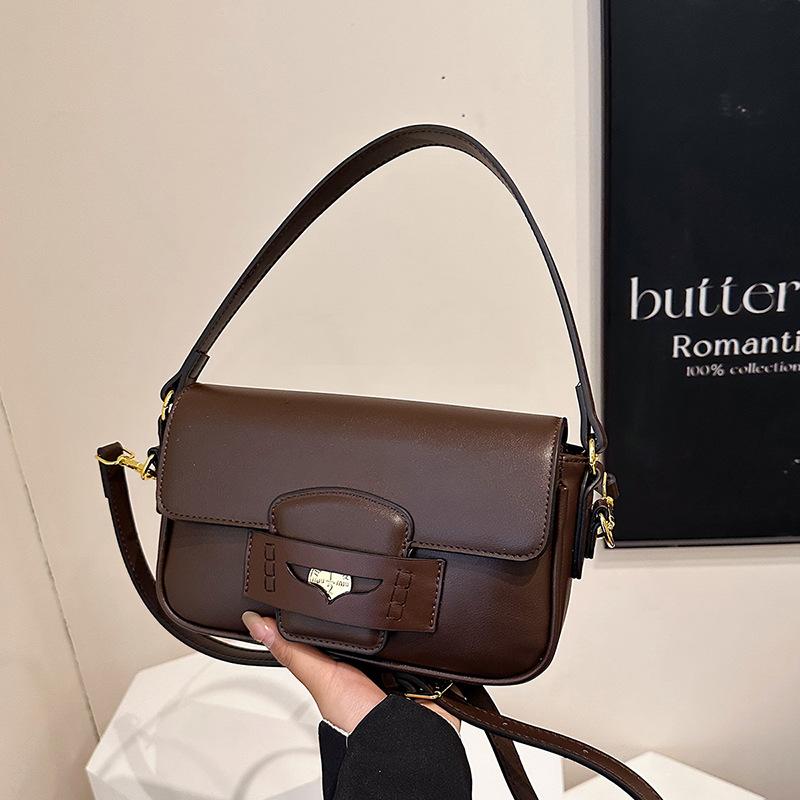 Niche Design Versatile Underarm Bag Women's New High-end Fashion Shoulder Messenger Bag Small Square Bag