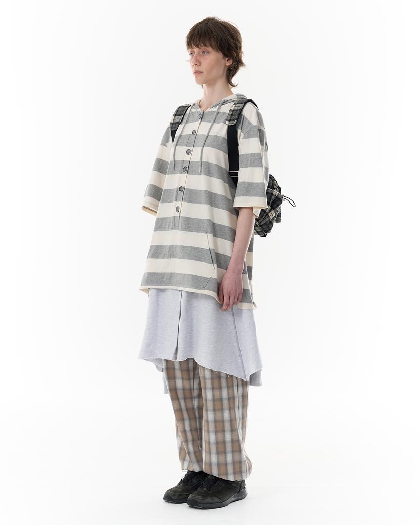 PAHISUM Check Easy Pants_Beige
