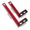 Mitre Square for Engineers L Type Ruler Scriber Measuring Scribing Square Line Tool Carpenters Woodworking Scribe Ruler