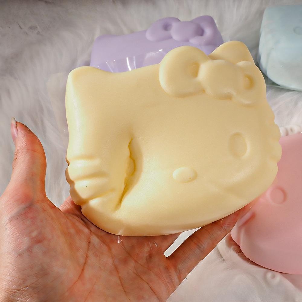 Hellokitty Cake Squeeze Toy Texture Super Soft Slowly Rebounding Pressure Release Hand Relaxation Toy Relieving Anxiety