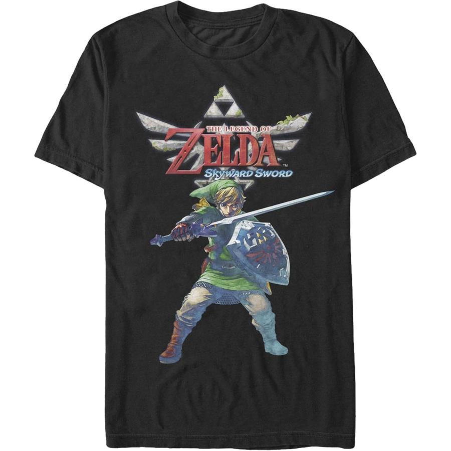 

Nintendo Mens Hylian SwordmasterT-Shirt XXXXXL чорний