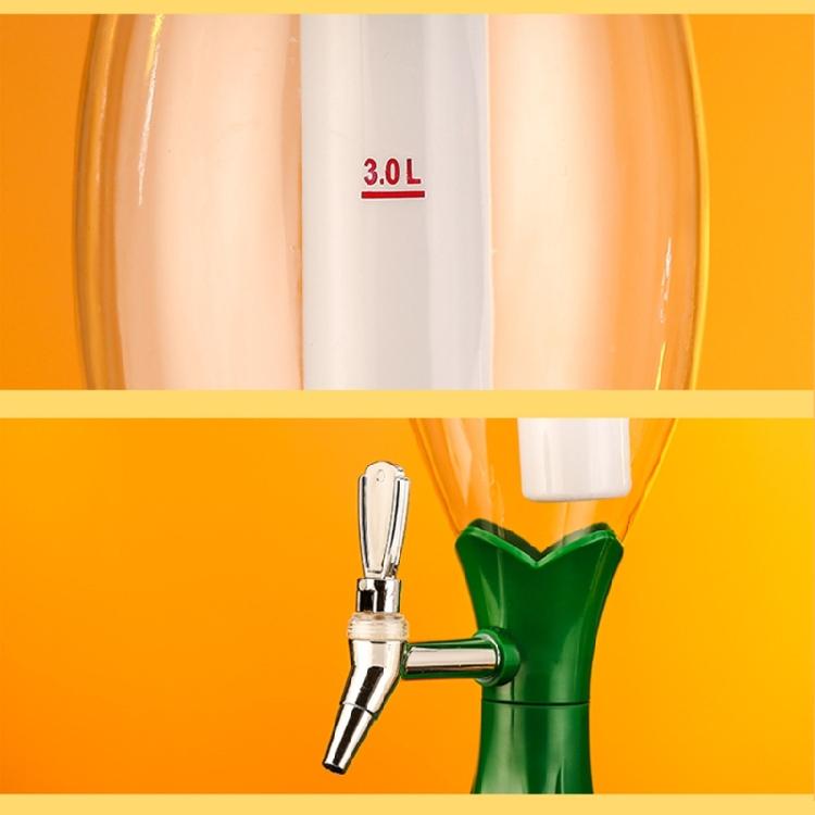 Innovative Glowing Beverage Dispenser Versatile Drink Dispenser Plastic Material