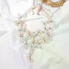 New Trendy Double Layered Irregular Pearl Pendant Necklace Baroque Party Dress Up Women's Neck Jewelry Gift