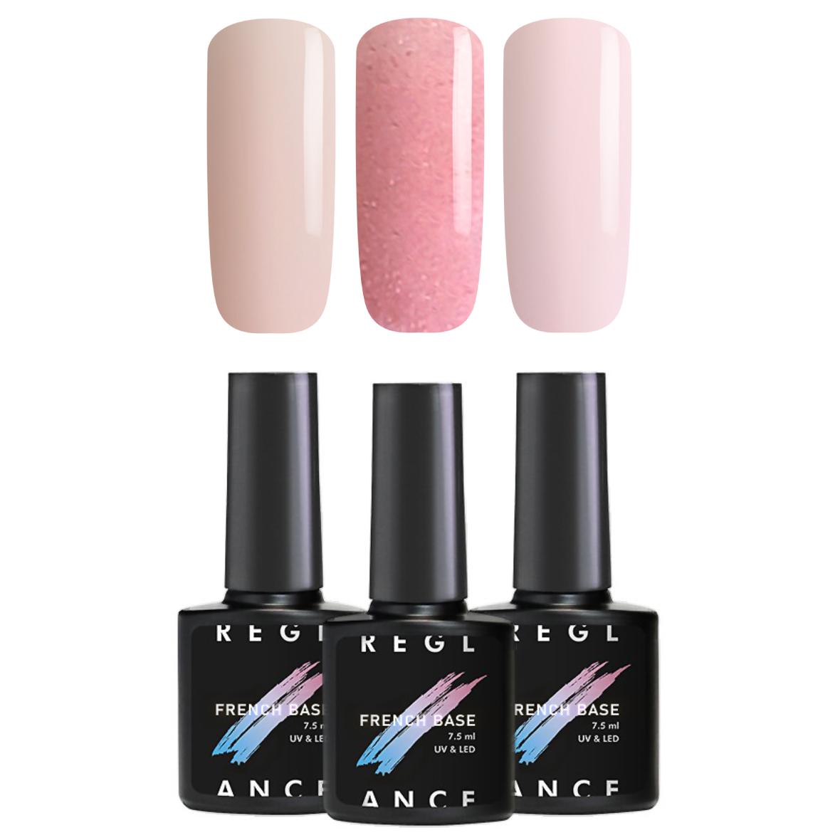 

Камуфляжний французький базовий набір гумових гелевих пальто, 3 кольори, 7,5 мл, під впливом ультрафіолетового випромінювання, скляні пляшки