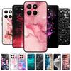 For Honor X7d 4G 5G Case Marble Painted Soft Matte Silicone Back Cover For Honor 400 Smart Play 10T 5G X7d Full Phone Shell