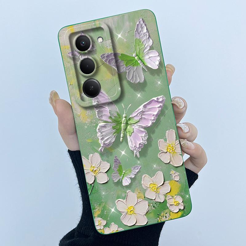 Case For Xiaomi Redmi 15 5G Cute Panda Sweet Girls Cats Silicone Soft Back Cover For Redmi15 5G Slim Bumper Protective Casing