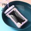 Snorkeling Phone Holder Cute Waterproof Pouch with Floating Airbag And Lanyard, Clear PVC Cellphone Dry Bag for Swimming Beach Underwater Photography
