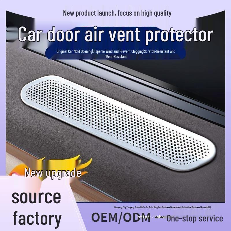 Stainless Steel A/C Vent Cover for AITO M7 Refresh Edition Pro