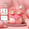 Dual-Chamber Creative Cartoon Straw Cup for Kids - Large Capacity