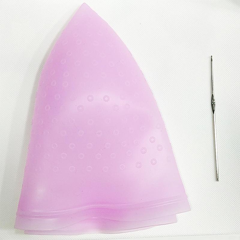 Silicone Highlight Cap and Needles for Salon Hairdressing