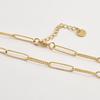 40+5cm Different Hollow Rectangle Snake Chain Stainless Steel Necklaces For Women Men Jewelry On The Neck Decor Choker DIY Charm