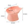Tilted Pet Food Bowl High Bottom Neck Protector Antichoking Dog Cat Water Bowl Antidumping Feeding Supplies