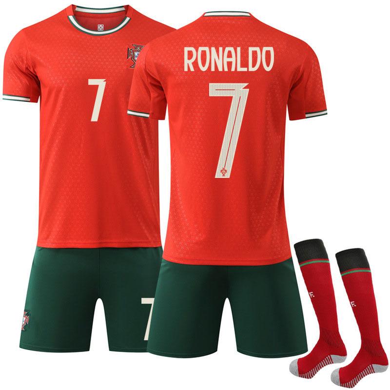 Novo Número da Copa do Mundo. Camisa Luo Home, Camisa de Futebol, Conjunto de Camisa de Treino para Homens e Crianças Adultos