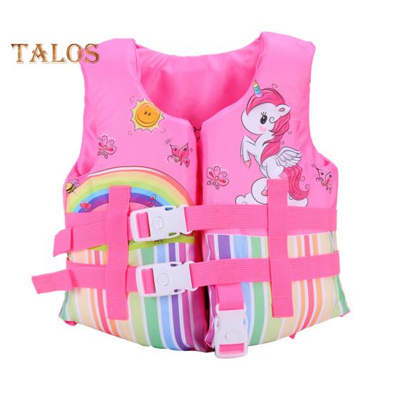 Toddler Swim Vest Life Jacket Floaties for Toddlers Flotation Swimsuit with Adjustable Safety Strap Buoyant Swimwear for 2-10 Year Old