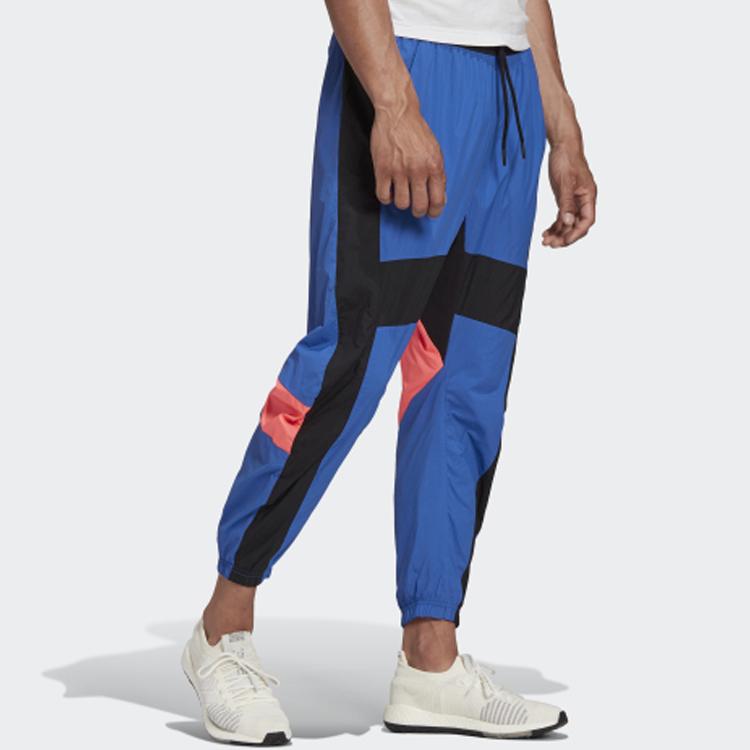 Adidas Urban Woven Pants With Tapered Cuffs Men Bottoms Royal-Blue GC9913