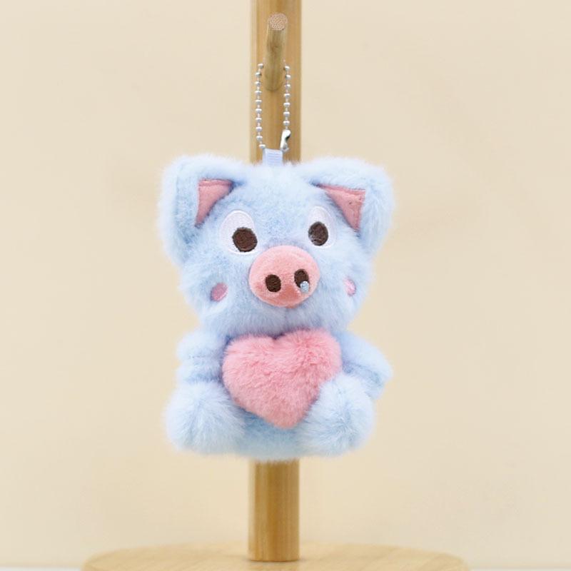And Lovable Soft Pig Plush Keychain Cute Pig Bag Accessory In Multiple Colors
