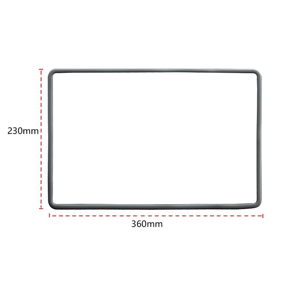 Für Tesla Modell 3 Y Silikon-Schutzverkleidung, zentrale Steuerung, Navigation, Displayschutzfolie, Rahmen, Autozubehör