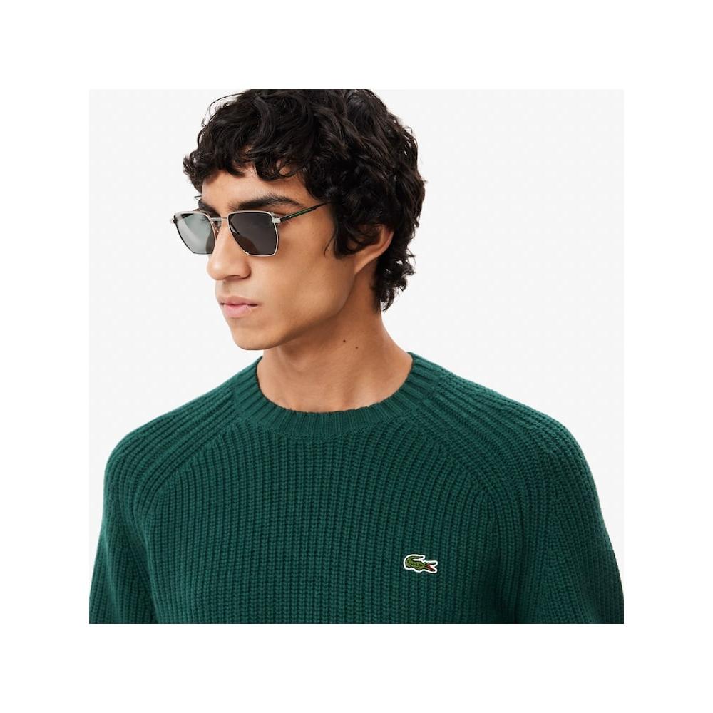 LacoSte Men S Rib tiSSue Wool Pullover Ah3142 54n Yzp q2nAh3142 54nYzp