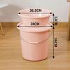 ZISIZ Large Plastic Household Bucket with Lid