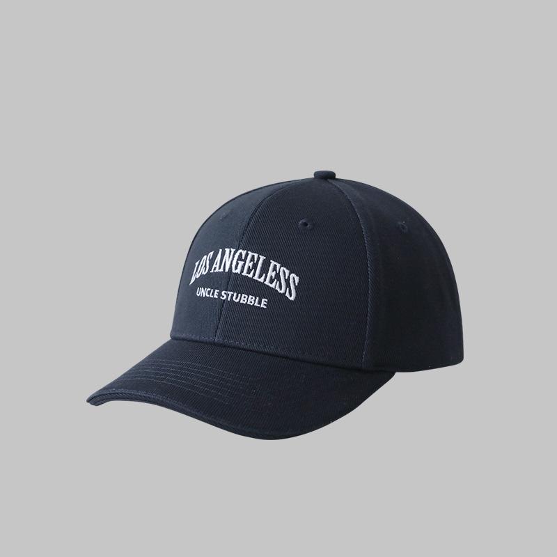 New embroidered large brim cap women's spring and summer versatile baseball cap wide brim sunshade small hat