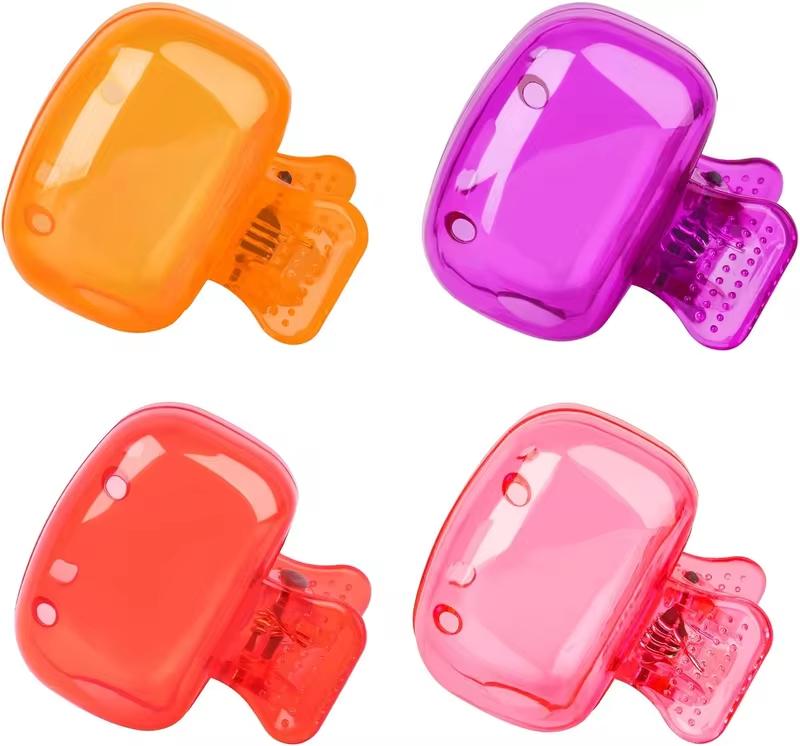 Travel Toothbrush Head Covers Toothbrush Protector Cap Brush Pod Case Protective Portable Plastic Clip for Household Travel
