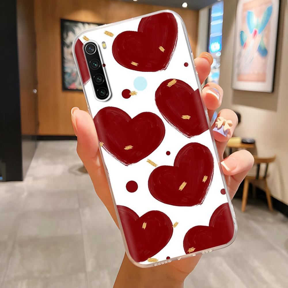 For Xiaomi Redmi Note 8T Case Luxury TPU Shockproof Cartoon Silicone Phone Cover For Redmi Note 8T Note8T Cases Bumper Fundas