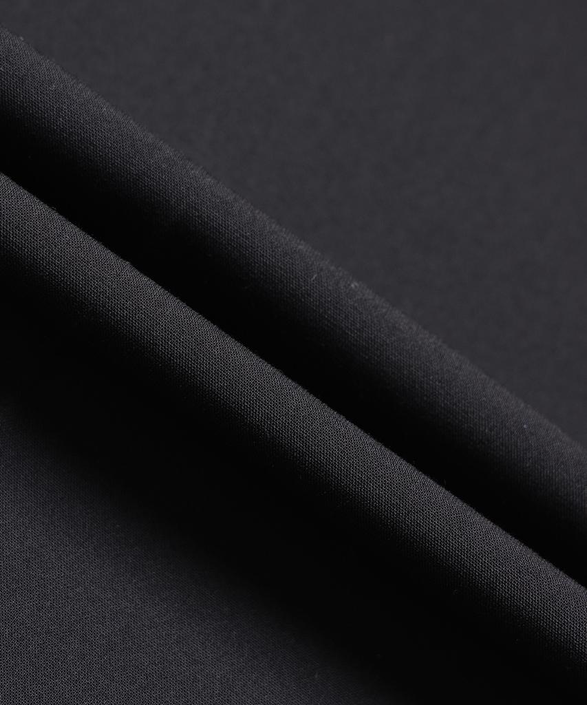 247Silijeu 7Days Semi-Wide Pants Black
