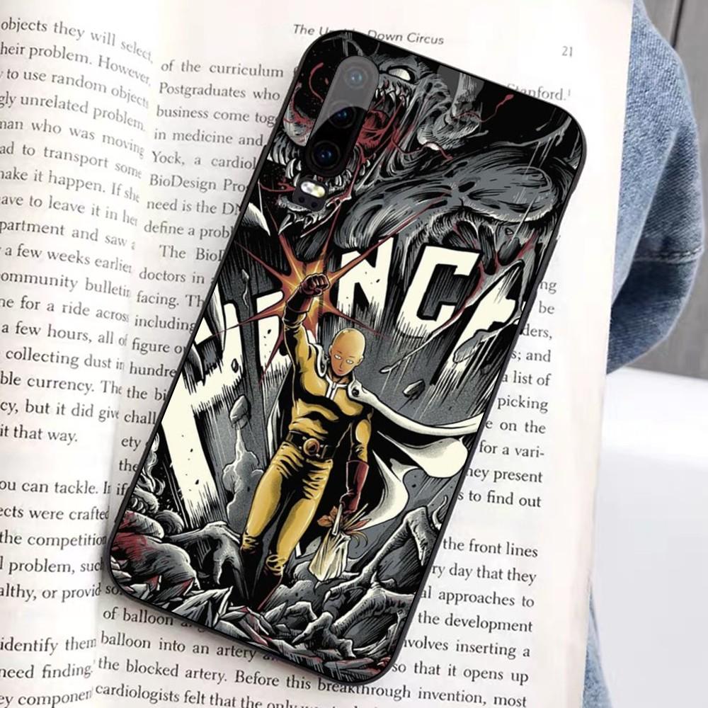 One P-Punch Man Saitama Phone Case For Huawei Honor 10 Lite 9 20 7A 9X 30 50 60 70 Pro Plus Soft Silicone Cover
