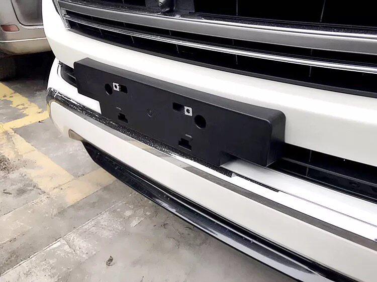 Support/Cadre de plaque d'immatriculation avant pour Land Cruiser Prado 14-21 pour modification de Land Cruiser.