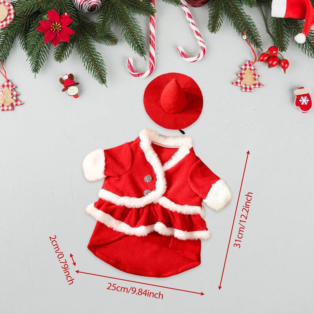 Christmas Porch Goose Figurine Outfit Funny Unique Porch Goose Statue Clothes Decoration for Party Garden Landscape Indoor Patio