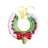 Jingle Bell Pet Christmas Hat Cute Dog Bowknot Scarf Holiday Pet Dressup Cute Santa Hat  Photoshoot