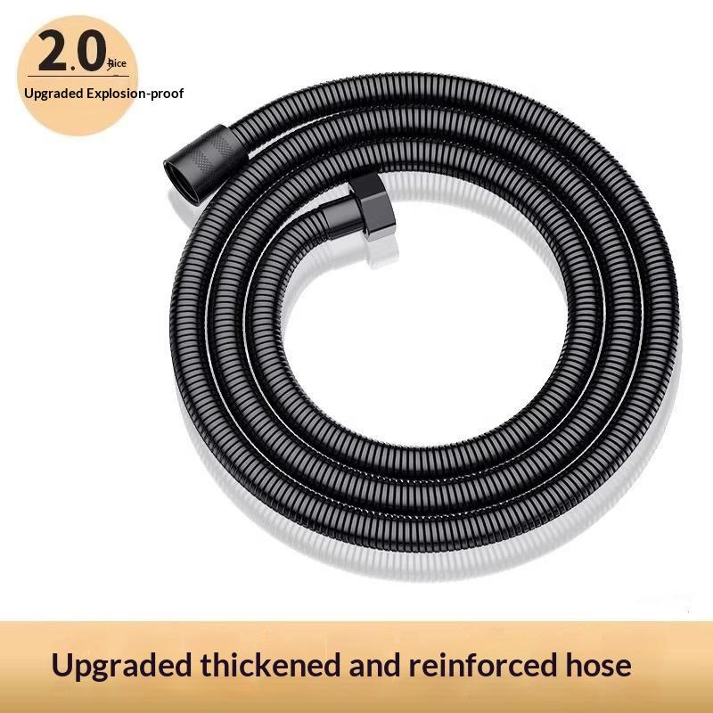 1 Peça Tubulação de Banheiro Impermeável Tubo de Água Flexível de Aço Inoxidável Tubo para Chuveiro Acessórios de Banheiro