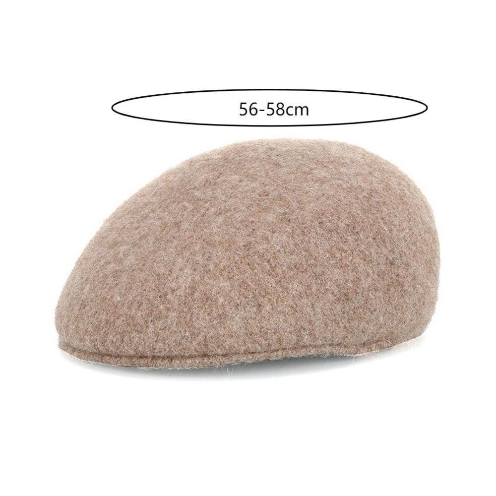 Windproof Forward Cap Breathable Artist Hat Retro Beret Cap Women