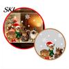 Waterproof Glass Stickers for Home Christmas Static Window with Cute Reindeer Squirrel Cat Design, Removable Clings, Decorative Film PVC Decals