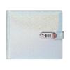 Glitter Money Saving Binder Loose Leaf Banknote Collection Album  Office Use