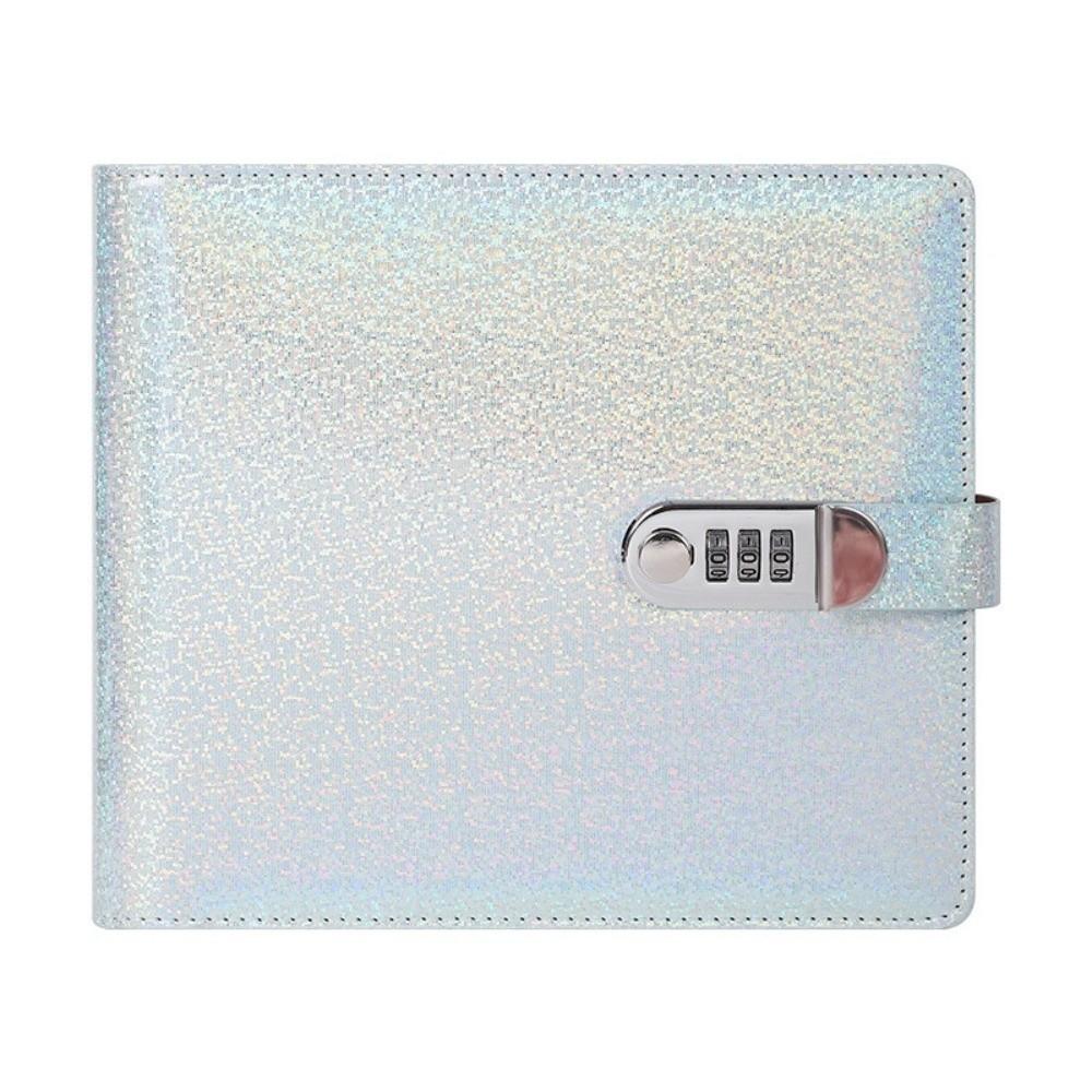 Glitter Money Saving Binder Loose Leaf Banknote Collection Album Office Use