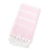 Customized 100% Cotton Turkish Beach Towel Soft Yarn-Dyed Jacquard Fringed Striped Pattern All-Season Ventilated for Bath Use