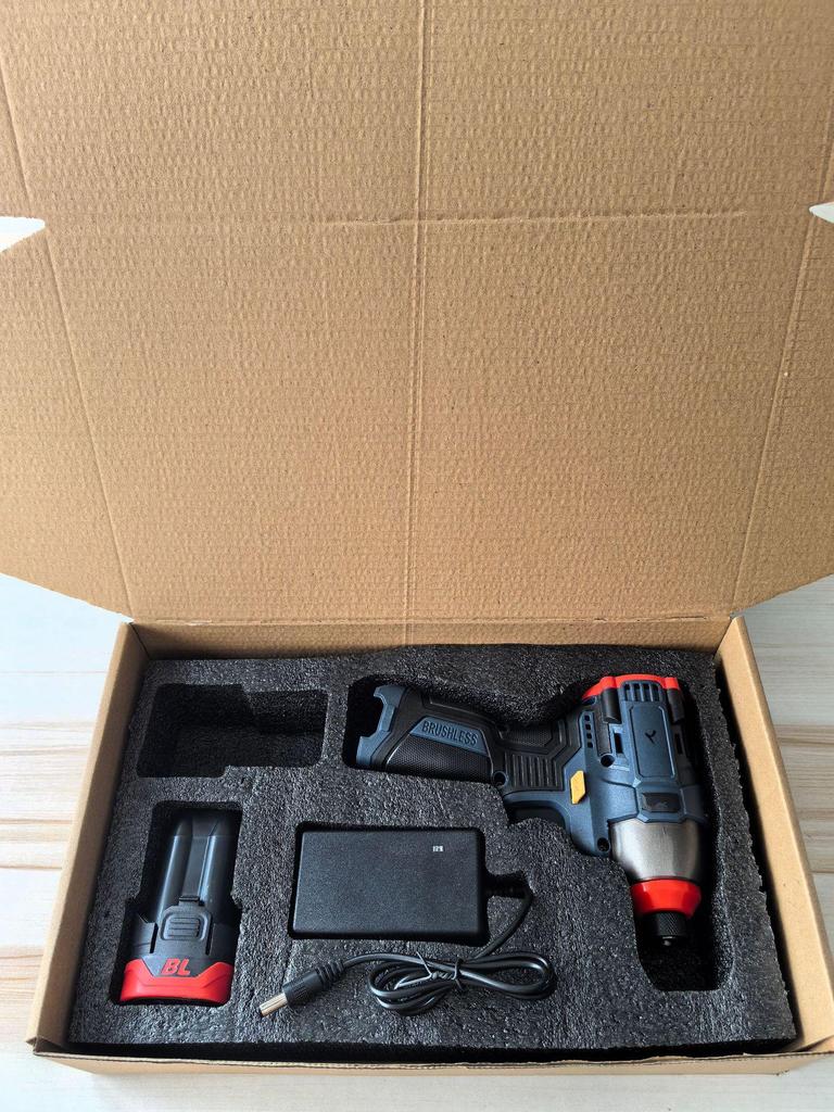16.8V Brushless Lithium Battery High-Power Rechargeable Electric Screwdriver