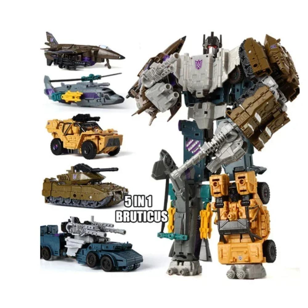5in1 Transformation Predaking Toys Anime Devastator KO G1 Robot Action Figure Model Boy Children Kid Gift