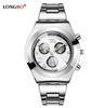 Mode LONGBO Marke Luxus Wasserdicht Lässig Quarz Damen Lady Geschenk Uhren Voll Edelstahl Sportuhr Montre Femme